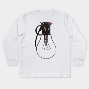 electrician joke Kids Long Sleeve T-Shirt